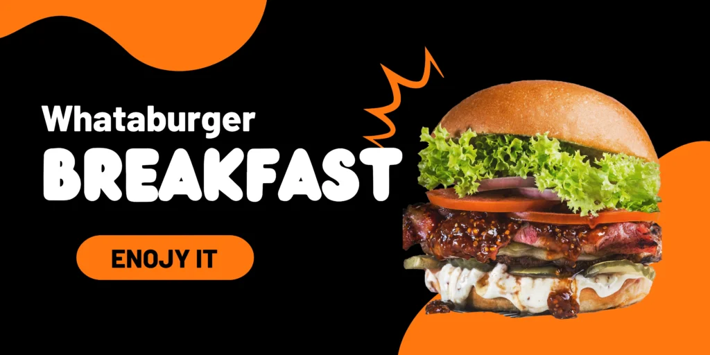 Whataburger breakfast menu