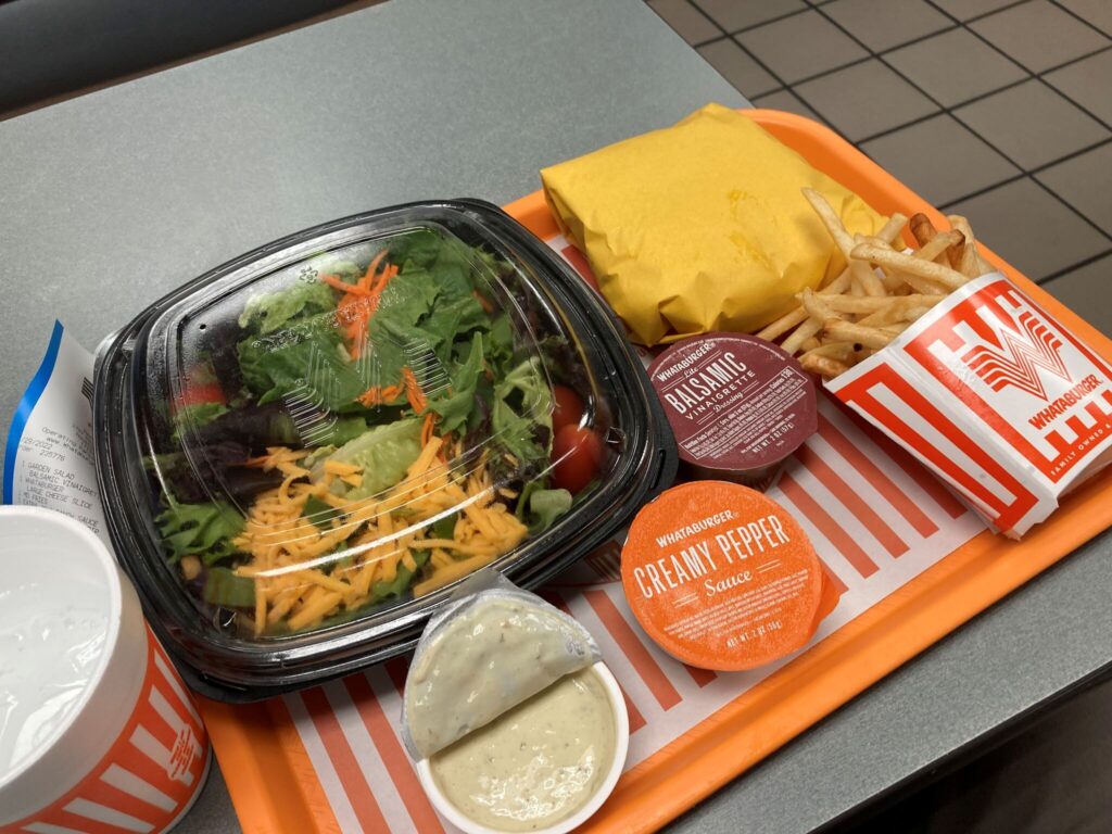 Whataburger Salad Menu with Prices (December 2024)